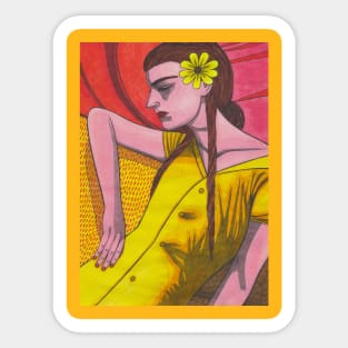 Forsythia Levolor Sticker